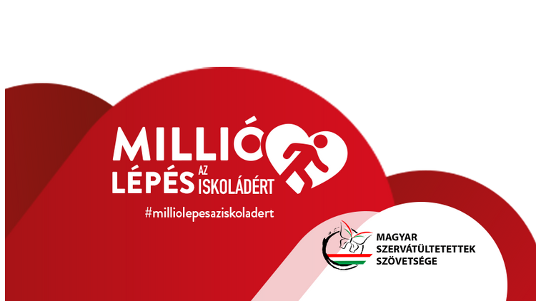 ÚJRA STARTOL A MILLIÓ LÉPÉS AZ ISKOLÁDÉRT VERSENY - Mozogjunk együtt!