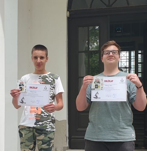 Harmadik lett a Vörösmarty csapata a Bejczy Antal Műszaki Emlékversenyen!
