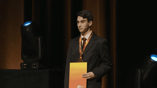 Kiss Ferenc József III. helyezést ért el 🥉👏